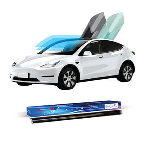 Boogfilm ฟิล์มติดกระจกรถยนต์2ล้านแผ่นฟิล์มติด Irr99สีดำมองเห็นชัดเจนมาก0.5M * 30M ความเป็นส่วนตัวสีดำ - Product Image 3