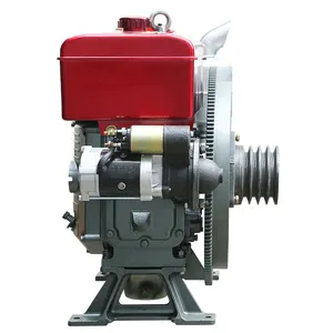 18 HP Electric Start Single-cylinder Water-cooled Agricultural Diesel Engine Tractor Propeller Engine