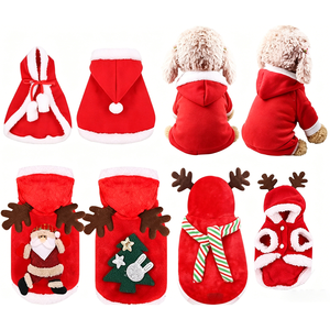 Nouvelle Arrivée Vêtements pour Chiens Combinaison de Noël Costume pour Animaux de Compagnie Pyjama Chaud d'Hiver à Quatre Pattes Ensemble de Vêtements de Fête pour Chiens Petits et Grands - Product Image 3