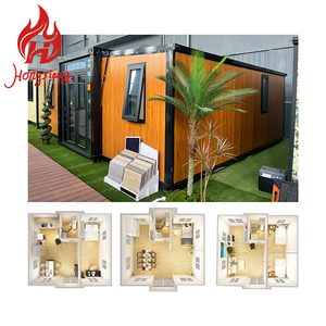 Cabin chim 40ft sang trọng prefab 2 phòng ngủ đúc sẵn gấp có thể mở rộng di động nhỏ nhà CONTAINER nhà - Product Image 4