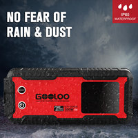Gooloo GT4000S Ön Isıtmalı Aküsüz Çalıştırıcı Kamyon Araba Dijital Ekranlı Tüm Benzinli 10L Dizel Motor Güçlendirici Powerbank 4000A