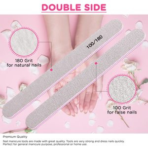 Juego de Limas de Uñas Mini, Limas y Pulidores para Uñas Naturales - Product Image 6