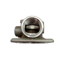 Vanne à opercule en acier inoxydable, raccord de tuyauterie, pompe à turbine flexible DN50-300, marque KINGCAST, usage industriel