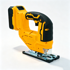<span class=keywords><strong>Scie</strong></span> <span class=keywords><strong>sauteuse</strong></span> sans fil 20V, outil électrique à batterie pour la découpe du bois, le bricolage, la menuiserie et la fabrication de meubles - Product Image 5