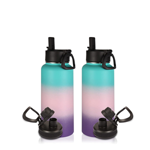 Randonnée Isolé Chaud Personnalisé Bouteille D'eau En Acier Inoxydable Bouteille D'eau En Gros Sous Vide avec Couvercle - Product Image 1