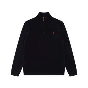 25 hoogwaardige luxe merk half-rits shirt hoodie polo herenmode Paul borduurwerk top gebreide pullover casual sweatshirt - Product Image 1