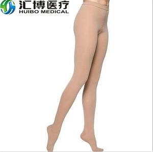 Kadın örme külotlu sıkıştırma zayıflama tayt anti-embolizm nefes özellikleri bacak şekillendirici kontrol yağ yakma çorap - Product Image 1