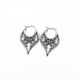 Yunnique Fall 2026 Guangzhou Drop <strong>Earrings</strong> Water Drop-Shaped Titanium Steel Geometric Design Unisex Fashion Jewelry - Product Image 1