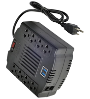 Régulateur de tension automatique (AVR) avec protection contre les surtensions 1000VA 2000VA et port USB, conforme aux normes argentinies
