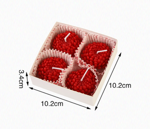 LANJO new design flower shaped art scented <b>candle</b> for Mother's day <b>gift</b> decoration - Product Image 5