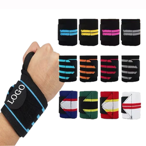 Supporto per Polso NQ SPORTS, Fasce per Sollevamento Pesi, Cinghie per Allenamento in Palestra, Fasce Imbottite per Mani - Product Image 2
