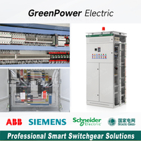 Armoire de distribution industrielle Incomer, tableau de commutation fixe et extractible basse tension MCC, 6300A 690V IEC61439, panneau d'entrée de puissance