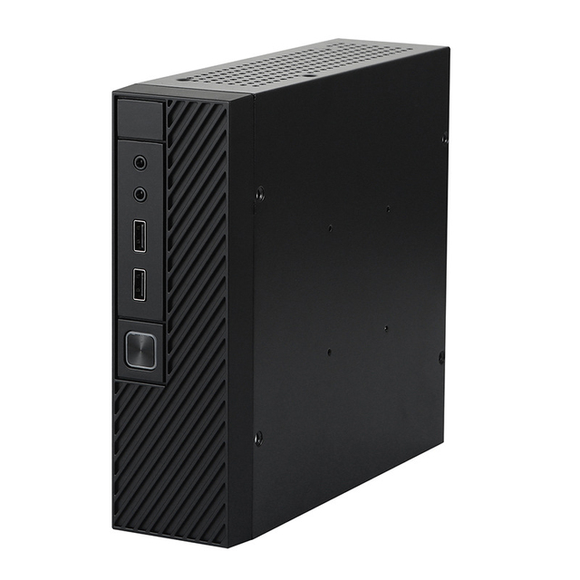 Custom CNC PC CASE Aluminum Enclosure Industrial Thin Mini Itx SFF square Desktop Computer case Pc