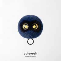 Porte-clés interactif en peluche ChatGPT Ciel Nocturne Noir avec LED à dégradé étoilé, recherche de données en ligne, support ODM, vente en gros en vrac