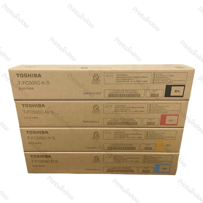 Cartouche de toner T-FC505C-CMYK-S d'origine Printwindow pour Toshiba E STUDIO 2000AC 2500AC 2000 2500