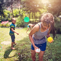 Ballons d'eau réutilisables ODM, balles d'eau en silicone, remplissage rapide, balles à éclaboussures, bombes d'eau rechargeables, jouets de piscine d'été pour enfants