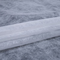 Papier dissolvant PVA à l'eau froide pour la fabrication d'entoilage de broderie en dentelle de robe de mariée