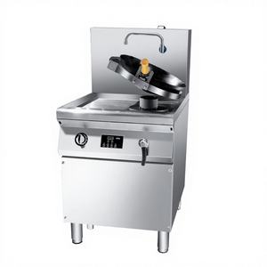 SEMIKRON 110V/220V Machine de cuisson automatique au gaz personnalisée pour wok, <span class=keywords><strong>robot</strong></span> de cuisson pour sauténer, <span class=keywords><strong>robot</strong></span> <span class=keywords><strong>chef</strong></span> pour riz frit, nouilles et pâtes - Product Image 1