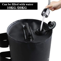 Sac de lestage portable en PVC étanche pour tente, résistant au vent, pour auvent escamotable et gazebo d'extérieur