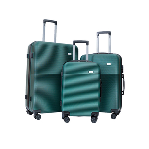Fabricante Mayorista de Juego de Maletas de Viaje de Alta Calidad con Ruedas Silenciosas, Logotipo Personalizado, ABS y PC, Juego de 3 Maletas - Product Image 1