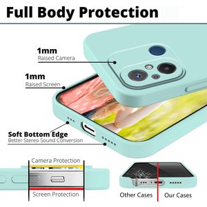 Coque de téléphone en silicone pour Xiao mi Redmi 12C, douce au toucher, bleu, design paysage urbain - Product Image 5