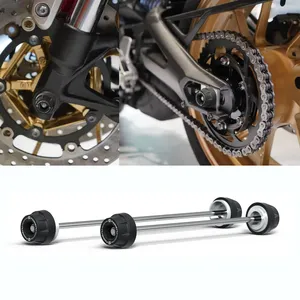 Juego de Cubiertas Protectoras para Eje de Rueda de Motocicleta para <span class=keywords><strong>YAMAHA</strong></span> <span class=keywords><strong>MT</strong></span>-09 XSR900 Tracer <span class=keywords><strong>9</strong></span> 2021-2025 - Product Image 2