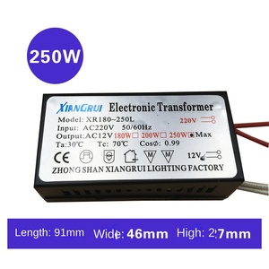 ตัวแปลงสัญญาณอิเล็กทรอนิกส์105W AC110V ถึง12V สำหรับหลอดไฟ LED - Product Image 2