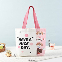Bolsos Tote Multicolores Más Vendidos, Funcionales y Resistentes al Desgaste, Bolsos Mini Personalizados de Lona 100% Algodón para Mujer