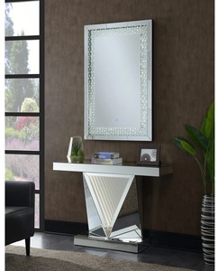 Tavolini consolle <span class=keywords><strong>a</strong></span> <span class=keywords><strong>specchio</strong></span> <span class=keywords><strong>per</strong></span> mobili intelligenti Guanding con mobili decorativi <span class=keywords><strong>a</strong></span> <span class=keywords><strong>specchio</strong></span> da parete consolle in vetro tavolo d'<span class=keywords><strong>ingresso</strong></span> Espejo - Product Image 5