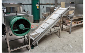 สายการผลิตเครื่องปอกกระเทียมอุตสาหกรรมพร้อมสายพานลำเลียง - Product Image 6