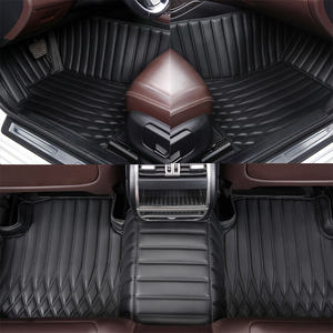 Tapis de sol de voiture sur mesure de qualité supérieure pour BMW |   Tapis de sol <span class=keywords><strong>auto</strong></span> en cuir imperméables et antidérapants, ensemble complet, accessoires intérieurs de luxe - Product Image 4