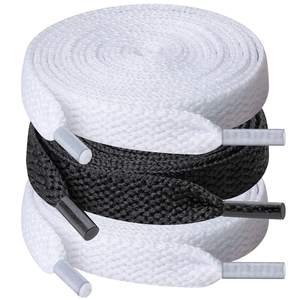 Cordones Planos de Poliéster VeloxSoles OEM con Puntas de Plástico, Diseño Personalizado con Estampado de Colores Arcoíris para Uso Deportivo y al Aire Libre - Pedidos al por Mayor - Product Image 3