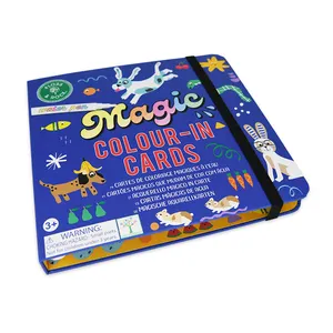Livro de desenho de água mágico, brinquedo educativo para colorir para crianças
