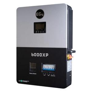 อินเวอร์เตอร์ E G4 6000W แบบ DC/AC เดี่ยว 12VDC/24VDC เป็น 230VAC คลื่นไซน์บริสุทธิ์ ประสิทธิภาพ 98% 10.28-14.3kWh 37684 อินเวอร์เตอร์พลังงานแสงอาทิตย์ Solar Ba - Product Image 4