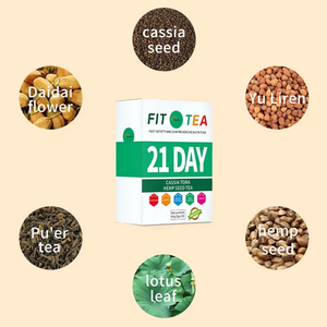 Fabrik-Großhandel 21-Tage Gesundheits-Entgiftungstee Frischer Kräuter-Schlankheitstee Geeignet für Gewichtsverlust und Bauchkomfort - Product Image 5