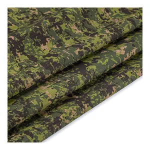 CVC Twill Anti Static Camo Print Philippinen Woodland Camouflage Twill Gewebe uniform