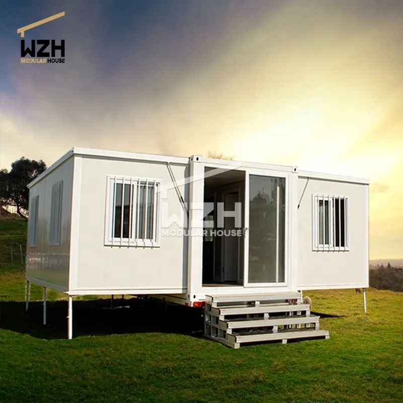 Energy-efficient cheap 20ft40ft building prefb house modular design prefab container shipping house foldable container house