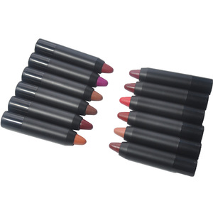 <b>Custom</b> Logo Cosmetic 10 COLORS Mini Cute Matte Solid <b>Lipstick</b> Waterproof Long Lasting Crayon <b>Lipstick</b> Pencil - Product Image 2