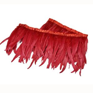 Coque de gallo naranja, cola de pollo, pluma de gallo para manualidades, disfraz DIY, sombrero, accesorio, escenario, fiesta, Carnaval, decoración embellecedora - Product Image 3