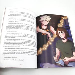 บริการพิมพ์หนังสือการ์ตูนแบบกําหนดเอง บริการพิมพ์นิตยสารราคาถูก บริการพิมพ์หนังสือฟอยล์สีทอง - Product Image 6