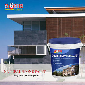 Vernice murale di alta qualità resistente agli alcali atossici facile <span class=keywords><strong>da</strong></span> costruire eccellente Villa finta vernice a pietra - Product Image 3