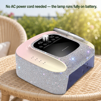 Lámpara de Uñas OEM con 30 LED, 365nm 405nm, Doble Longitud de Onda, Sensor Infrarrojo, Curado de Gel en 30-90 Segundos, Cinco Dedos, para Importadores