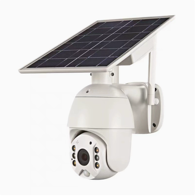 S10 Solar Energy Security Monitoring Camera 4G Dome Camera Outdoor 1080p Low-Power Wireless Remote Camera