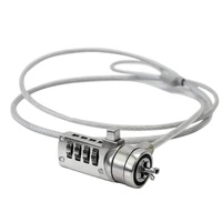 Nieuwe Hoge Kwaliteit Wachtwoord 4 Digit Security Computer Lock Anti-Diefstal Ketting Voor Notebook Pc Laptop