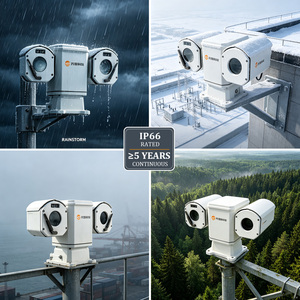 Caméra thermique PTZ à double spectre 640x512 VOx, zoom 25x, détection d'incendie et mesure de température, IP66, NETD40mK, -20~600°C - VOT-M6DT - Product Image 5