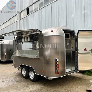 Carrito de Comida Móvil para Helados y Donuts, Remolque de Comida Eléctrico, Camión de Comida - Product Image 6