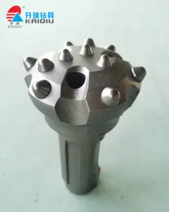 KAIQIU CIR90 Low Air Pressure Rock DTH Oil Drill Button Bit Drilling Tool Forging 3.7 Product 2020 Provided Carbon Steel New