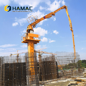 HAMAC Brand Concrete Placement 28m 32m 33m 36m Self Climbing <b>Stationary</b> Distributor Concrete Placing Boom <b>for</b> <b>Sale</b> - Product Image 2