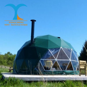 Dôme géodésique Prix d'usine Tente de villégiature Tente dôme en PVC Extérieur Hôtel Camping Dôme Maisons Maison à bulles à vendre - Product Image 6