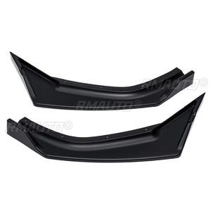 3 pièces Lame de pare-chocs avant, séparateur, spoiler et diffuseur noir mat pour Honda Civic 2016 2017 2018 2019 - Product Image 6